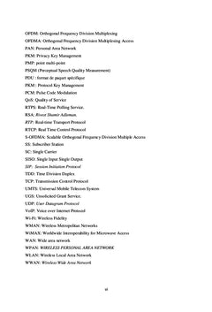 la capacité du réseau WiMAX