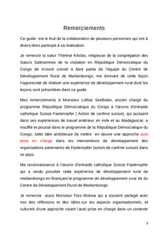 L'approche auto prise en charge