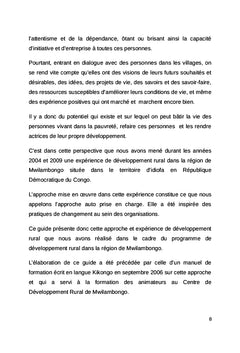 L'approche auto prise en charge