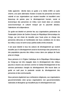 L'approche auto prise en charge