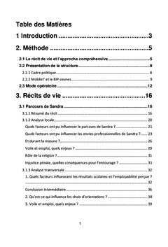 Les déterminants du parcours professionnel