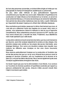 Les déterminants du parcours professionnel