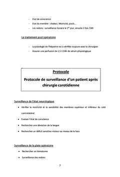 Les protocoles de chirurgie vasculaire et endovasculaire