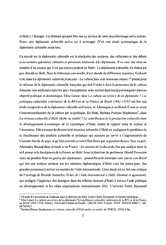 De la diplomatie par la Culture