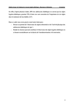 Le diabétique type 1 adolescent face à la nutrition
