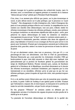 Algérie: chroniques d'une démocratie "Mal-traitée"