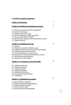 ProcEdEs de Raffinage