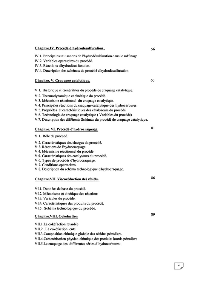 ProcEdEs de Raffinage
