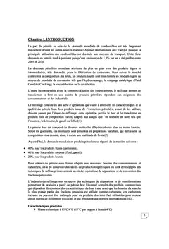 ProcEdEs de Raffinage