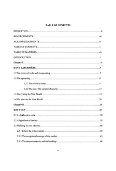 L'écriture de l'exil