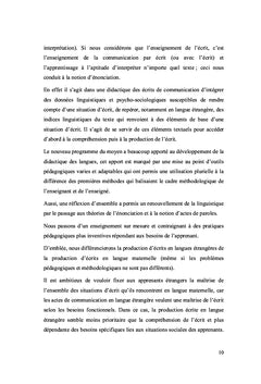 L'évaluation de la production écrite au BEM