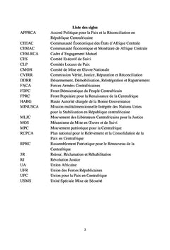 Accord politique de Bangui : la réconciliation aura-t-elle lieu ?