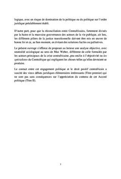 Accord politique de Bangui : la réconciliation aura-t-elle lieu ?