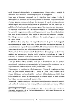 Pouvoir central et obstacles à la décentralisation en Haiti