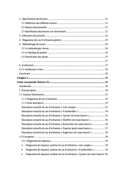 Conception et mise en place d'un système de gestion de données massives