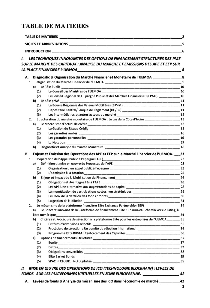 Les ICO/IPO la nouvelle économie du financement des entreprises