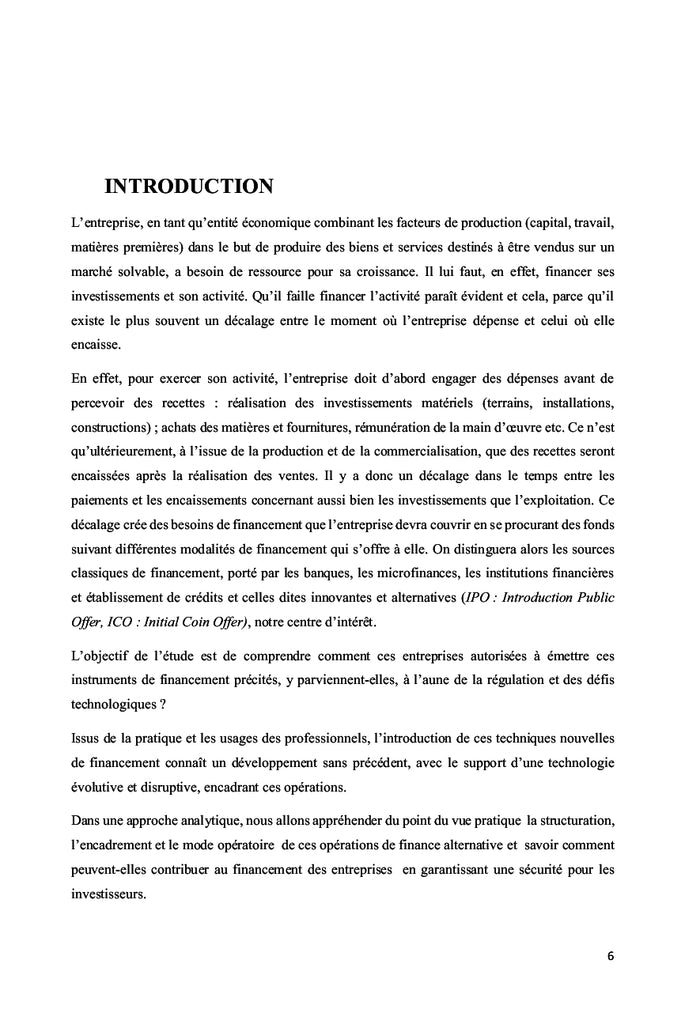 Les ICO/IPO la nouvelle économie du financement des entreprises