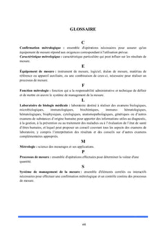 Metrologie en Milieu Biomedical