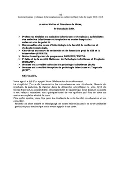 La séroprevalence et clinique de la toxoplasmose