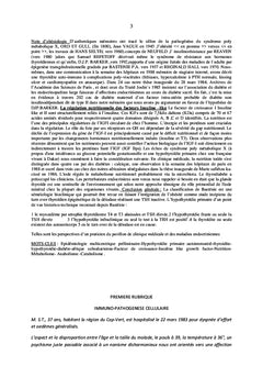 Hypothyroïdie autoimmune et myxoedeme incipiens de l'obésité orpheline