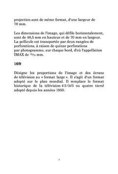 Lexique cinématographique