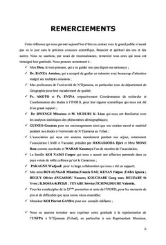 Les Déterminants de la Mortalité Infanto Juvénile au Tchad