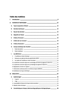 Le syndrome coronarien aigu chez l'insuffisant rénal chronique