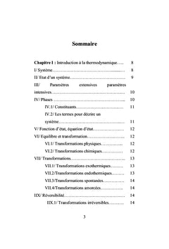 Thermodynamique chimique