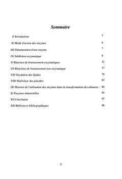 Les enzymes en industrie