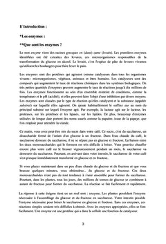 Les enzymes en industrie