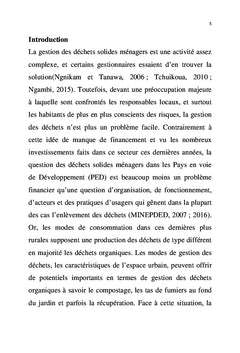 Système de collecte et de valorisation des déchets solides ménagers