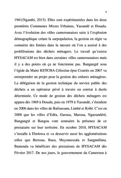 Système de collecte et de valorisation des déchets solides ménagers