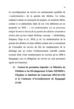 Système de collecte et de valorisation des déchets solides ménagers