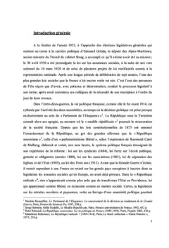 Edouard Grinda et les assurances sociales (1908-1932)