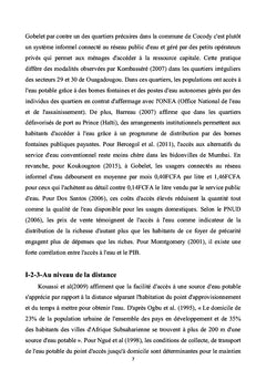 Approvisionnement en eau dans les quartiers précaires de Yopougon