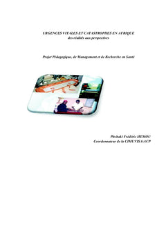 Urgences vitales et catastrophes en Afrique:
