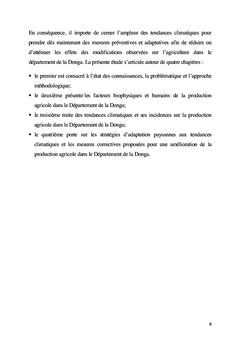 Changements climatiques