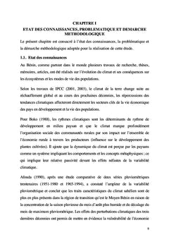 Changements climatiques