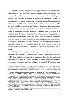 L'absence d'assurance