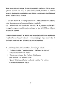 Qualité de l'air dans l'habitat