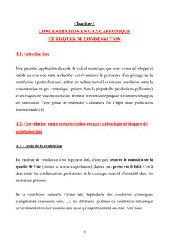 Qualité de l'air dans l'habitat