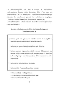 Les phéochromocytomes