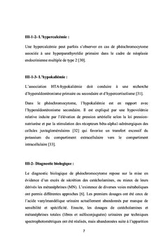Les phéochromocytomes