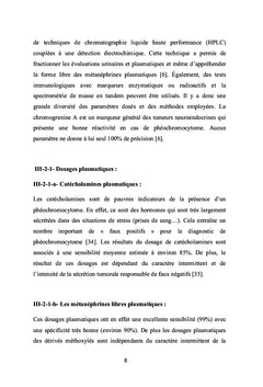 Les phéochromocytomes