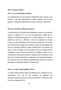 Les phéochromocytomes