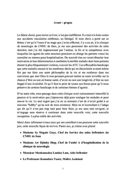 La lutte contre les AVC au Sénégal