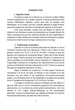 Regard sur les Kanyok