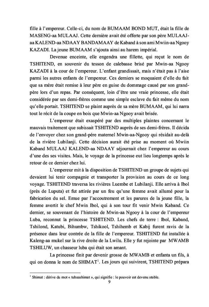 Regard sur les Kanyok