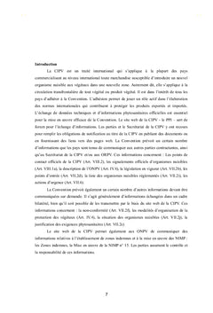 La convention internationale de protection des végétaux en Afrique Centrale
