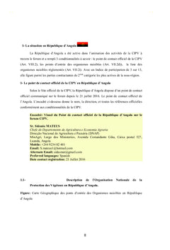 La convention internationale de protection des végétaux en Afrique Centrale